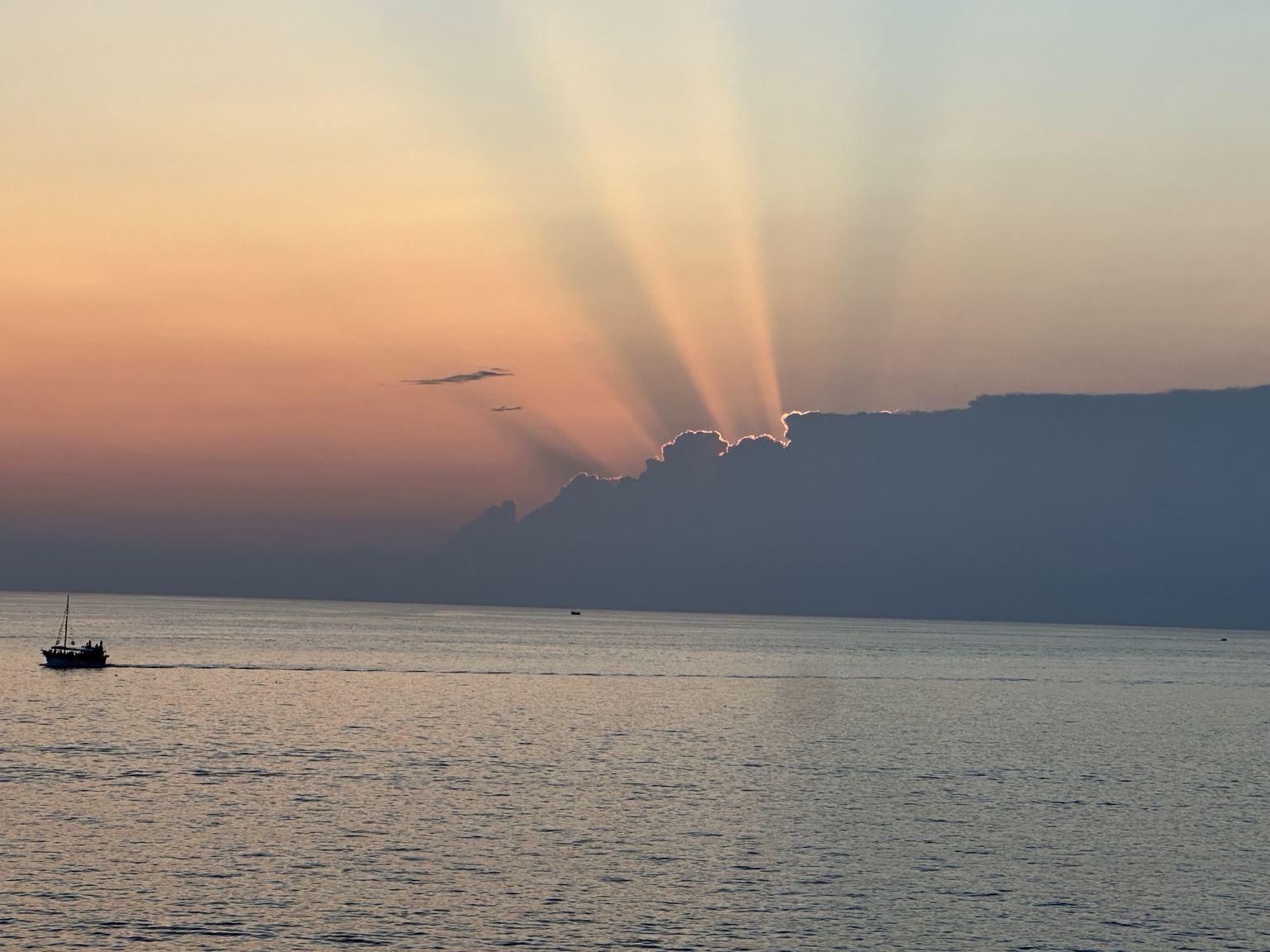 Sunset at Camping Veštar